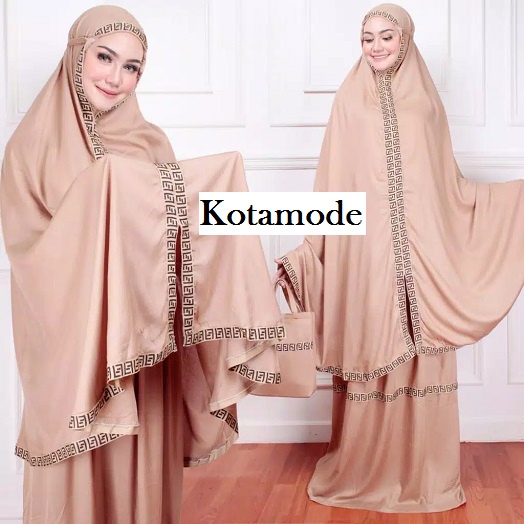 Mukena Dewasa Terbaru 2021 Fenditta  Polos tk1001