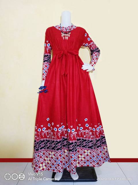 GAMIS BATIK KATUN SAMPAI SIZE JUMBO