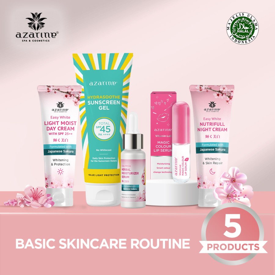 Azarine Basic Skincare Routine