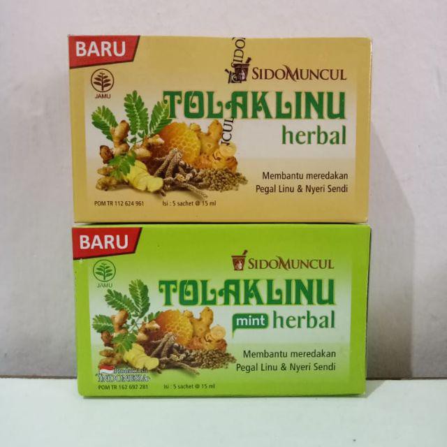 TOLAK LINU HERBAL DAN TOLAK LINU HERBAL MINT