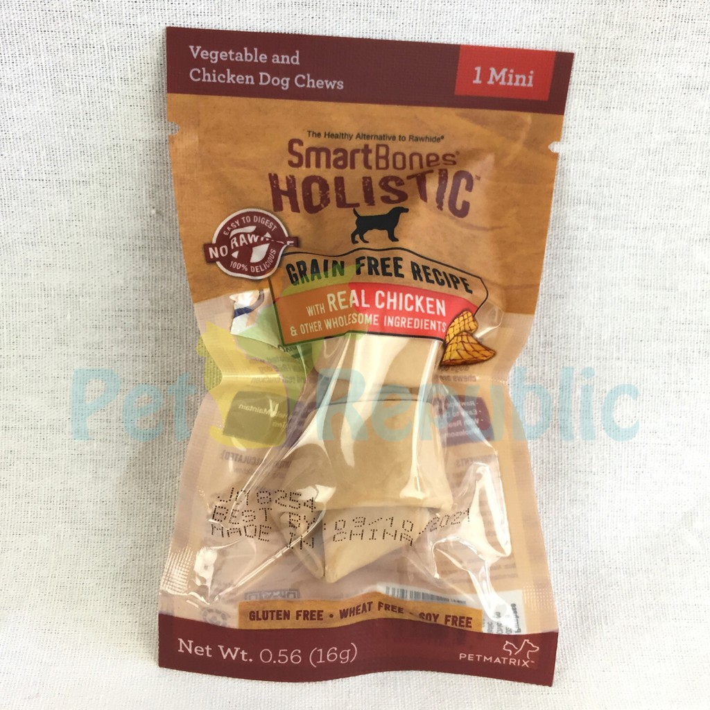 

SMARTBONES Snack Anjing Dental Chew Holistic Mini 1pcs