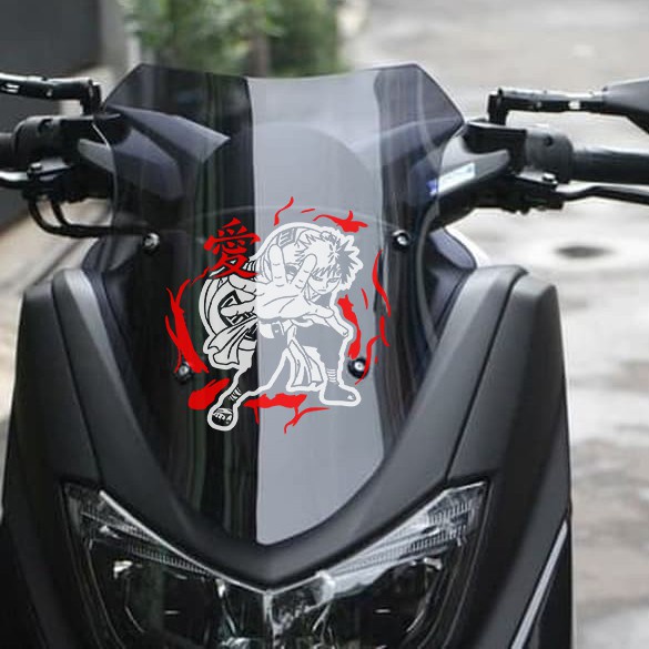 Cutting Stiker Gara Naruto Variasi Motor Mobil Sticker Timbul Keren Nyala Dasbor Spakbor Visor Body Kaca Helm Laptop Hologram Reflective Tahan Air Bodi Samping Nama Jepang Scoopy Vario Beat NMAX PCX Vespa Aesthetic Pickup Anime Windshield Kustom Modif