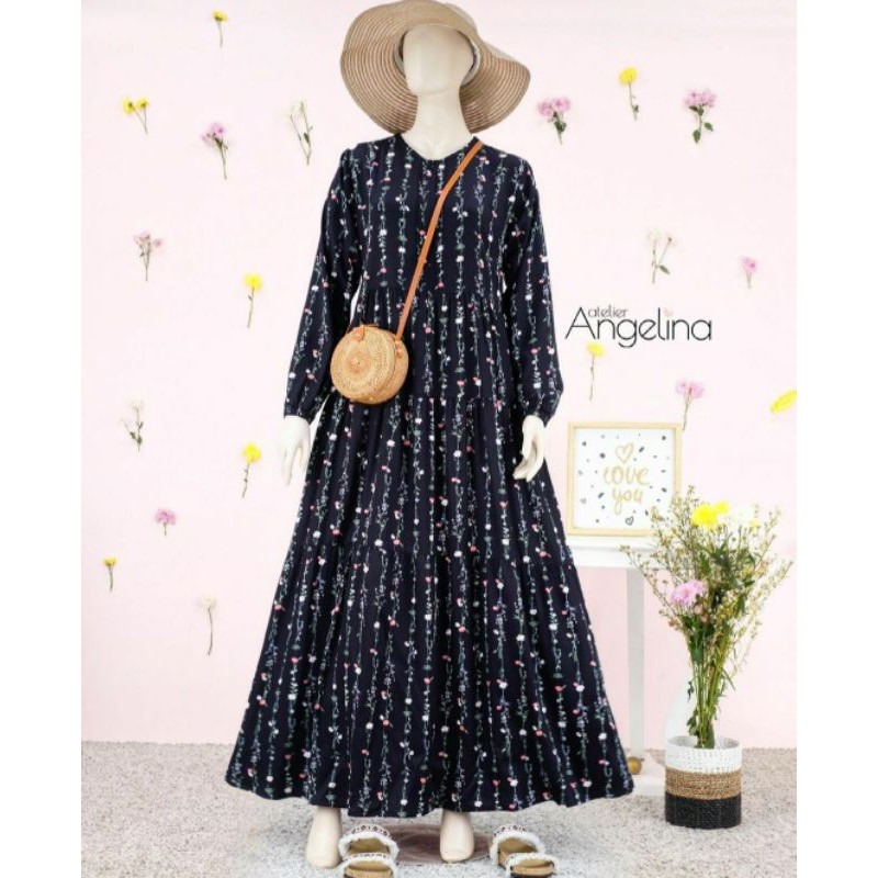 Bella Dress ShallFlower M Atelier Angelina