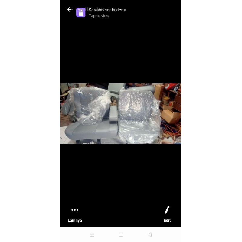 jok granmax minibus jok belakang menghadap kedepan sepsang kanan-kiri ORI masih segel plastik 2pcs