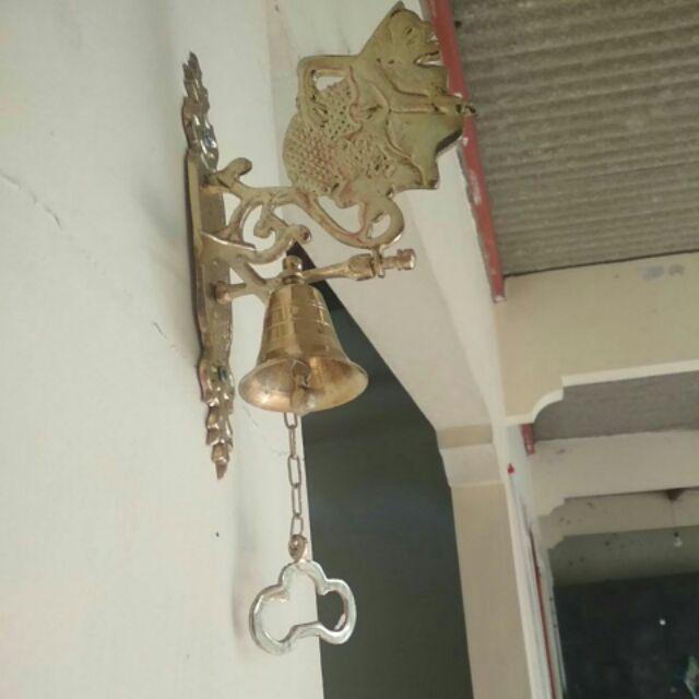 Bel Pintu Lonceng Motif Semar Kuning - Klinting Motif Semar