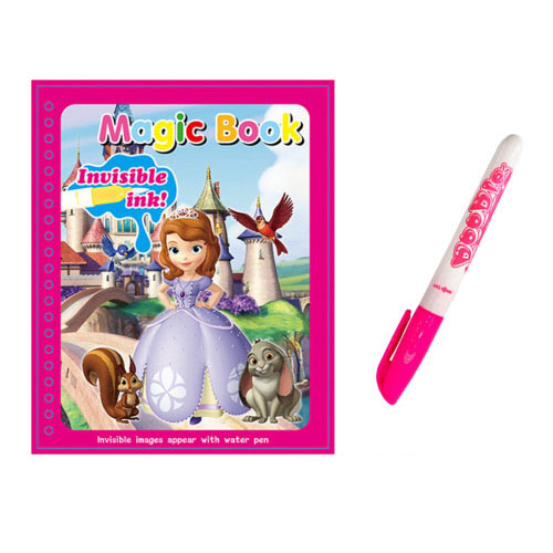 Magic Water Book Reusable Drawing Menggambar Buku Edukasi 