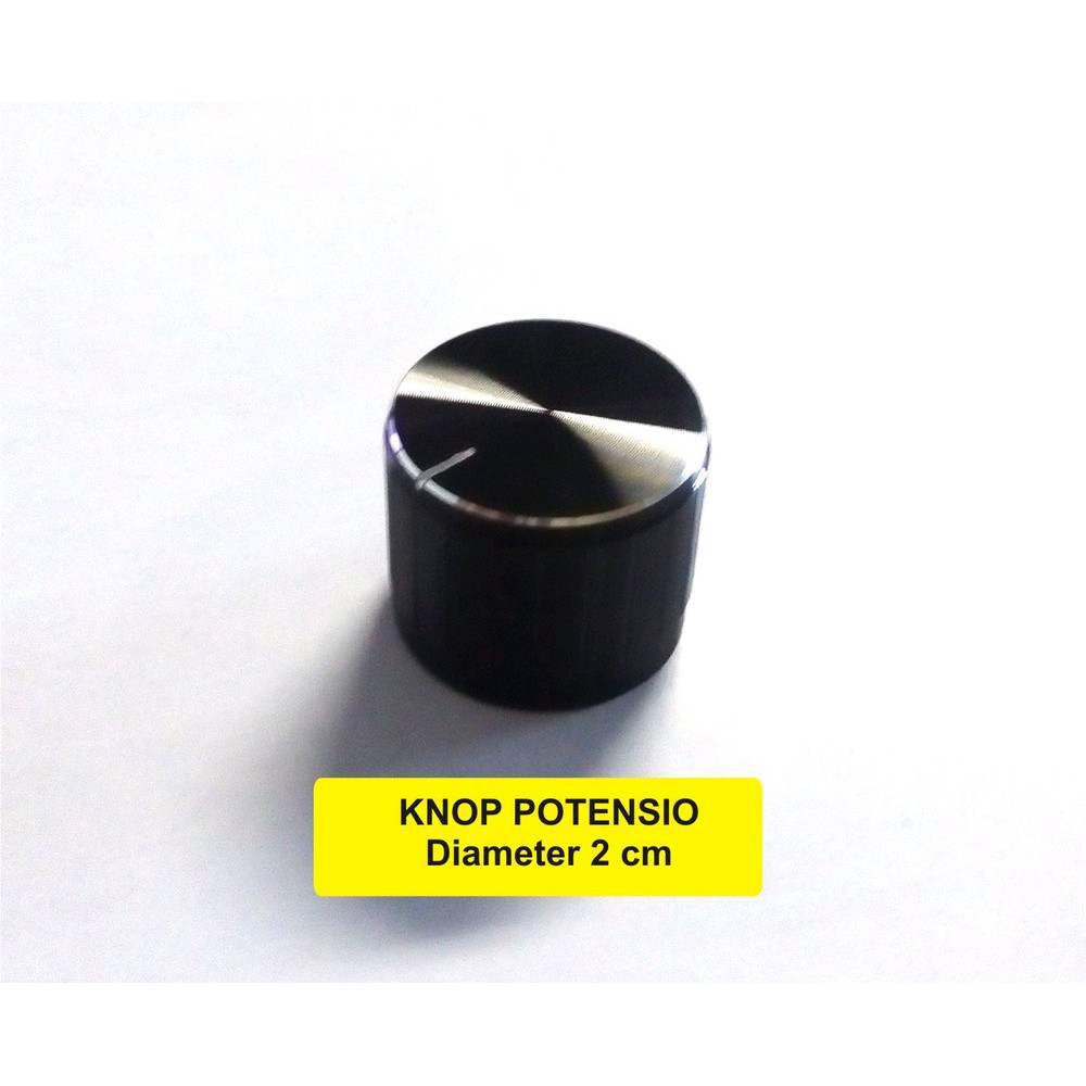 Jual KNOP POTENSIO AMPLI 2 CM Berkualitas