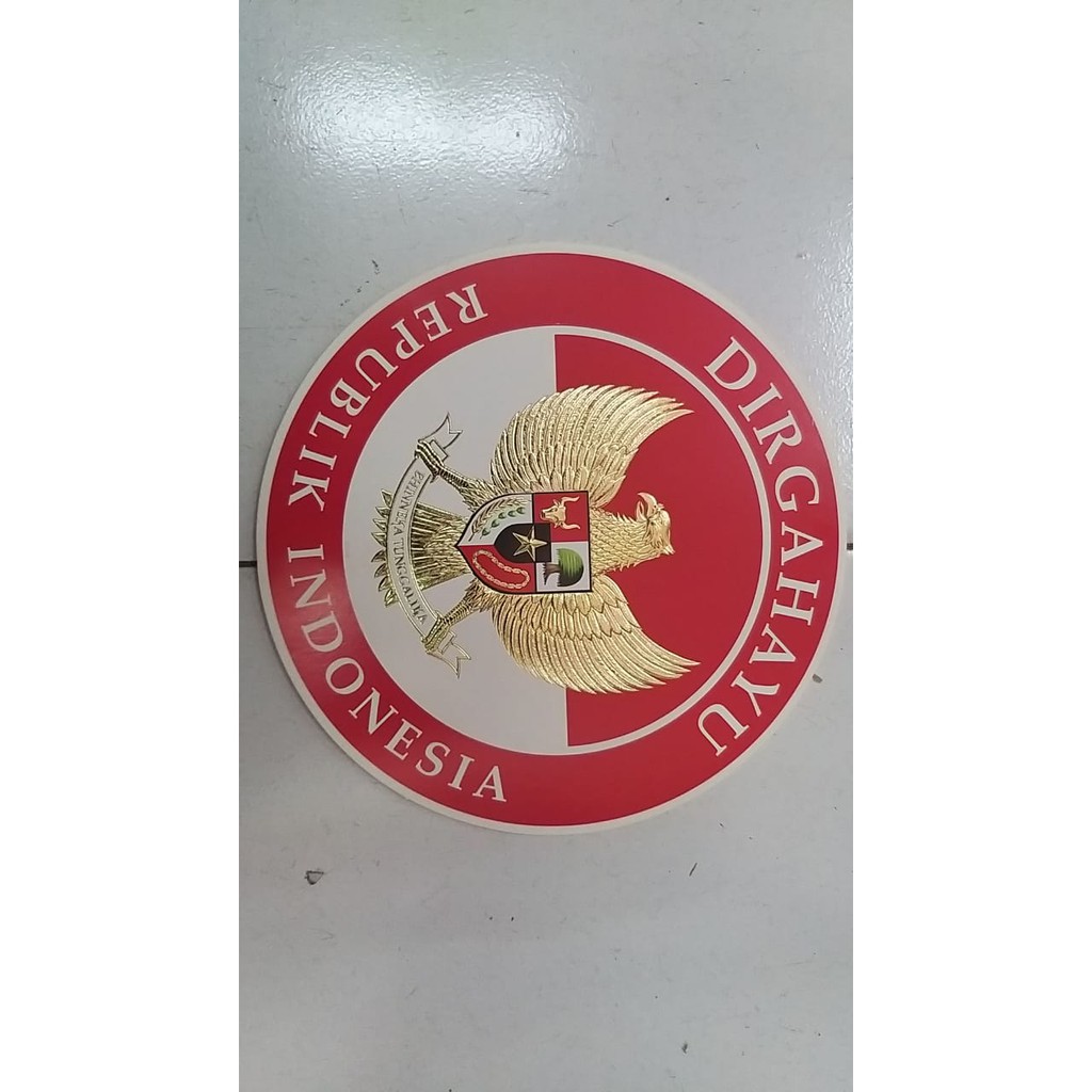 Karton Poster 3D HUT RI Garuda Merah Putih Dirgahayu 17 Agustus 42 cm big size
