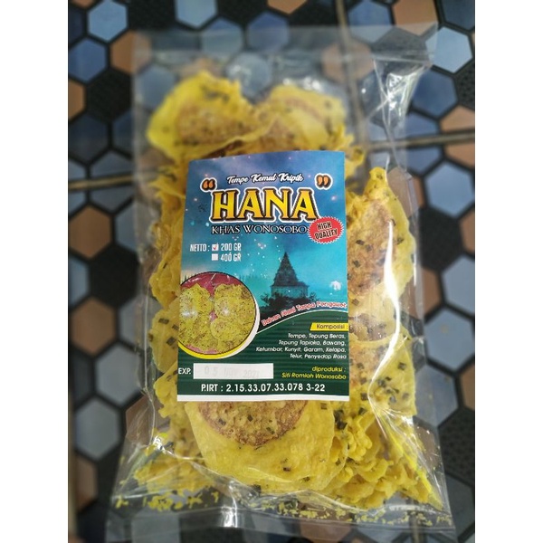 

Tempe kemul kripik