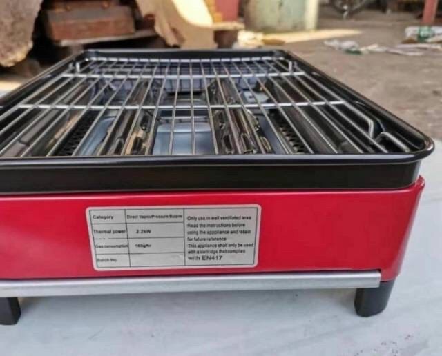 Kompor Panggang Sate BBQ Sosis Progas 1 Tungku Portable