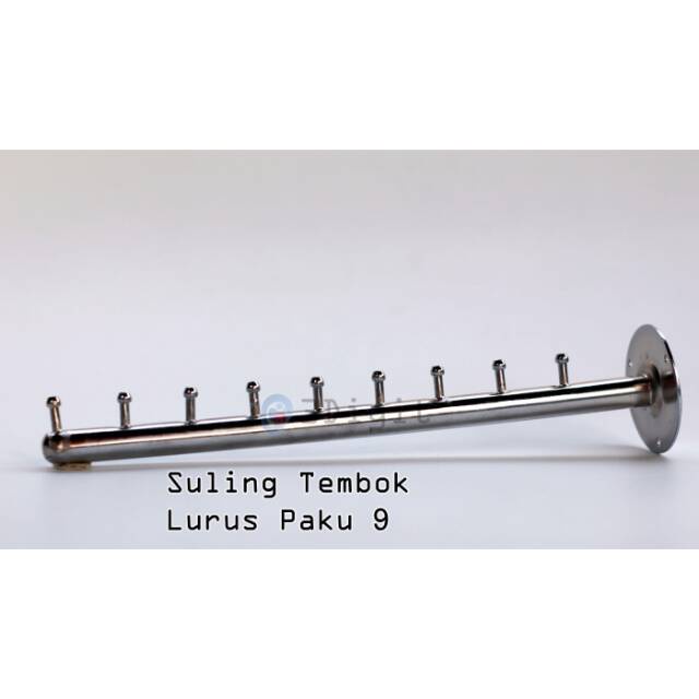 suling 9 tembok lurus gantungan baju