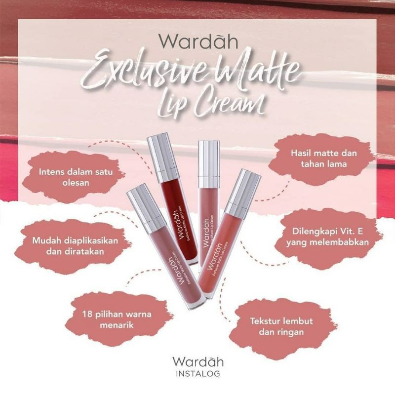 

WardahExclusiveMatteLipCream