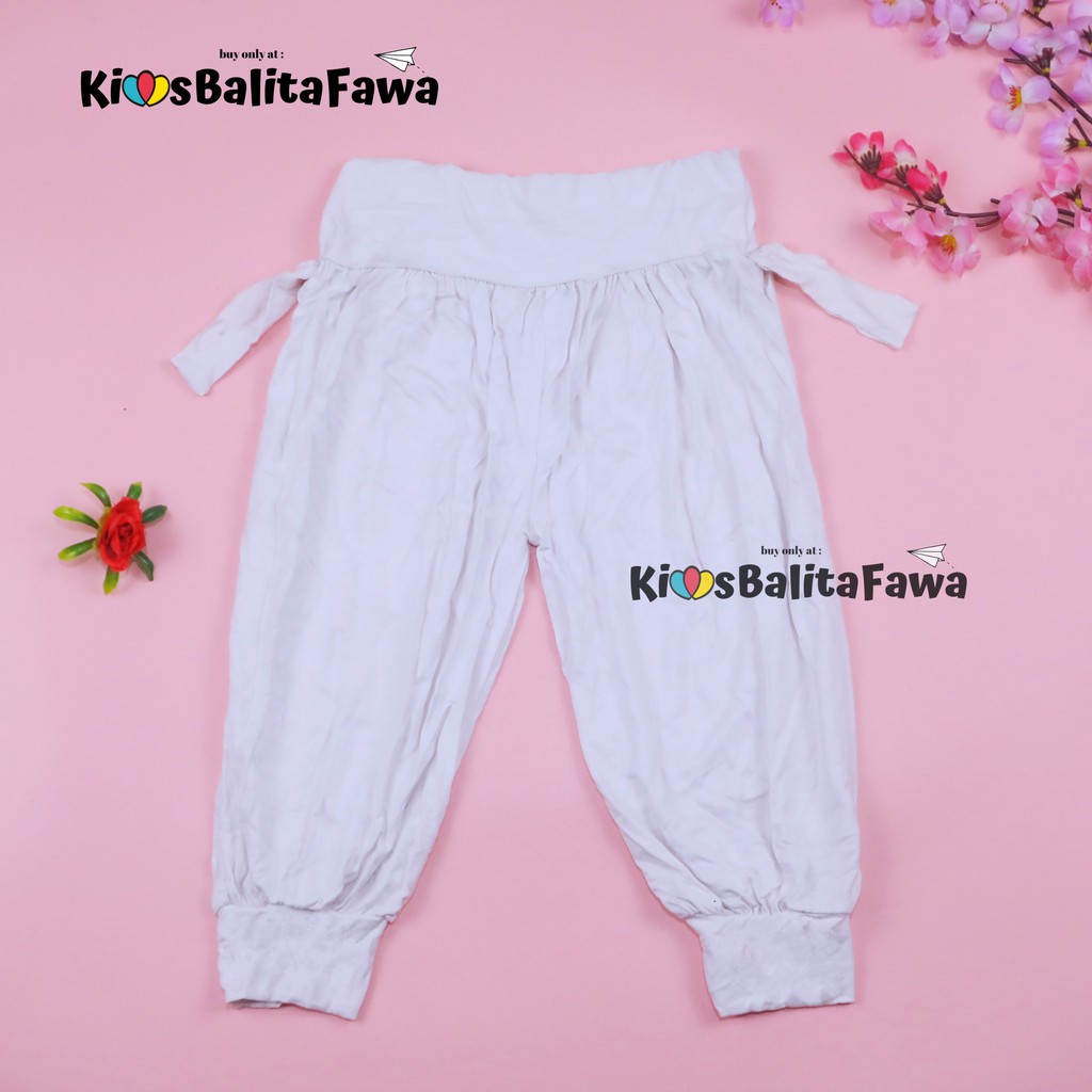 Aladin Polos uk 3-4 Tahun / Celana Anak Perempuan Harian Pants Kids Murah Adem Polos Panjang