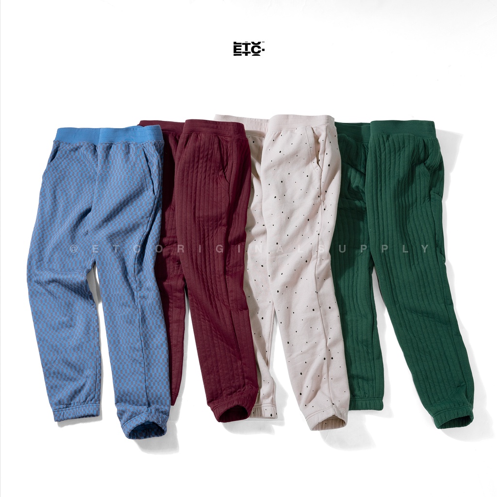 GDFLLW Stretch Jogger Stitching &amp; Allover Printed