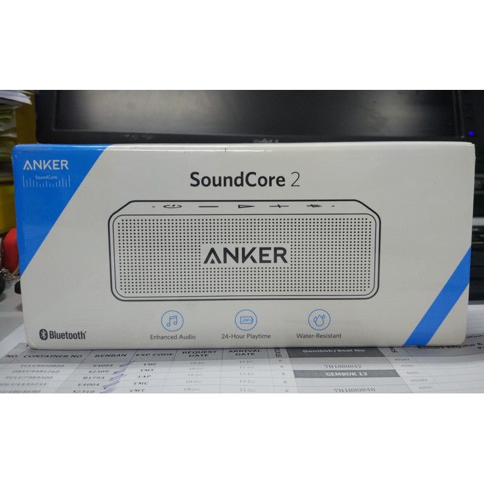 Anker Soundcore 2 Bluetooth Portable Speaker   Hitam