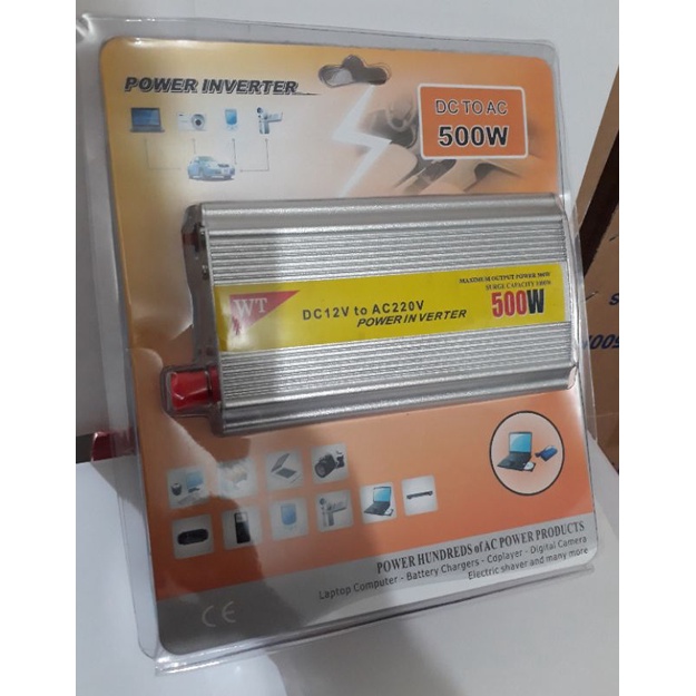 POWER INVERTER 500 WATT  DC 12V to AC 220V 500 watt