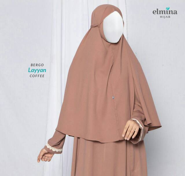 Bergo Layyan Bergo Instan Tali by Elmina Hijab