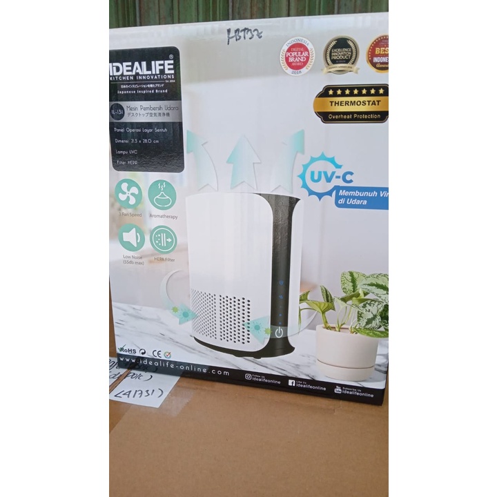 Idealife Air Purifier IL 131 Penjernih Udara Pembersih Air Udara