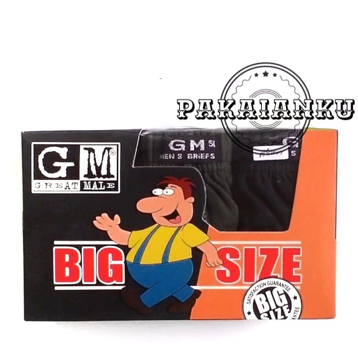 Celana Dalam Pria Dewasa Agree BIG SIZE 1 BOX ISI 3
