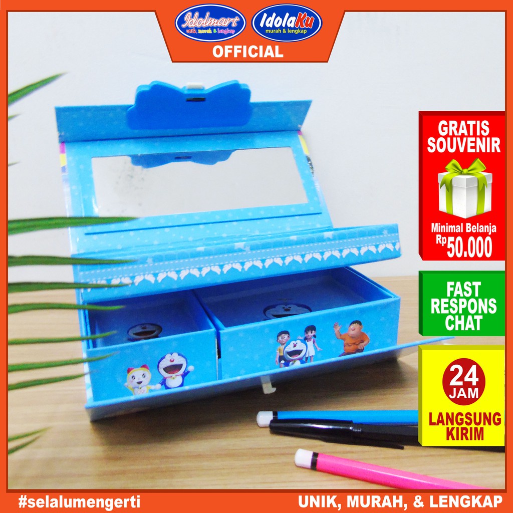 IDOLAKU  Tempat Pensil Kode 3D Karakter