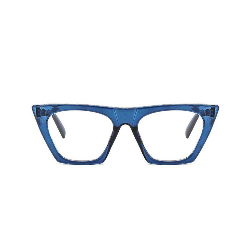 Needway Kacamata Anti Radiasi Fashion Eropa Dan Amerika Anti Cahaya Biru Hitam Lensa Bening Square Glasses Frame