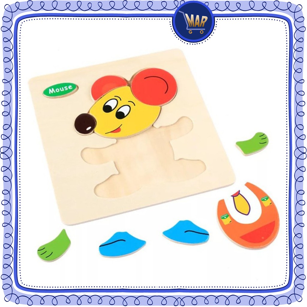 Puzzle Kayu Anak Mainan Edukasi Anak Puzzle Mainan Anak