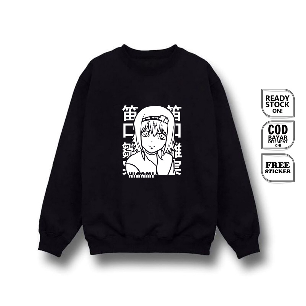 SWEATER WAIFU ANIME MANGA HINAMI FUEGUCHI TOKYO GHOUL KEN KANENKI ASAKI RYOUKO TOUKA BAJU JEPANG COSPLAY JAPAN CULTURE AYATO ETO JUUZOU KISHOU RIZE SHUU RENJI SIGN CLOTH