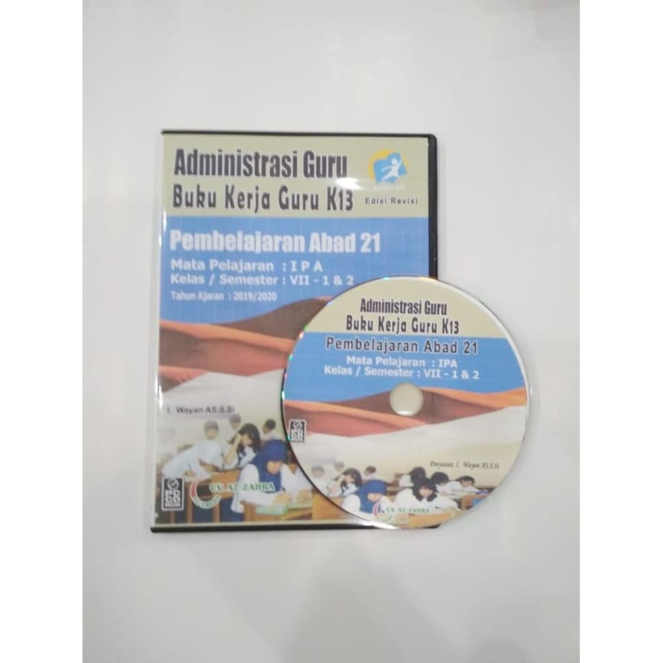 Cd Rpp Administrasi Guru Smp Mts Ipa Kelas 7 Vii K13 Silabus Terbaru