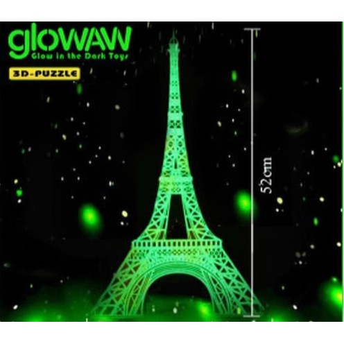 Ready stock Mainan Rakitan Glowaw 3D Puzzle Menara Eiffel CH-1530