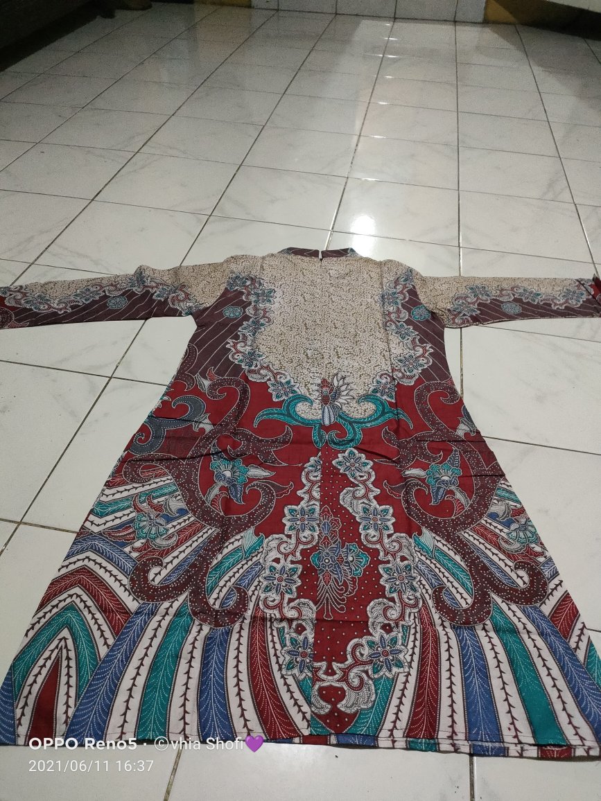 Atasan Batik Dolby Dolbi Dobby Doby Tenun Sutra Tulis Halus Katun Atbm Baron ,sarombit Atasan Batik