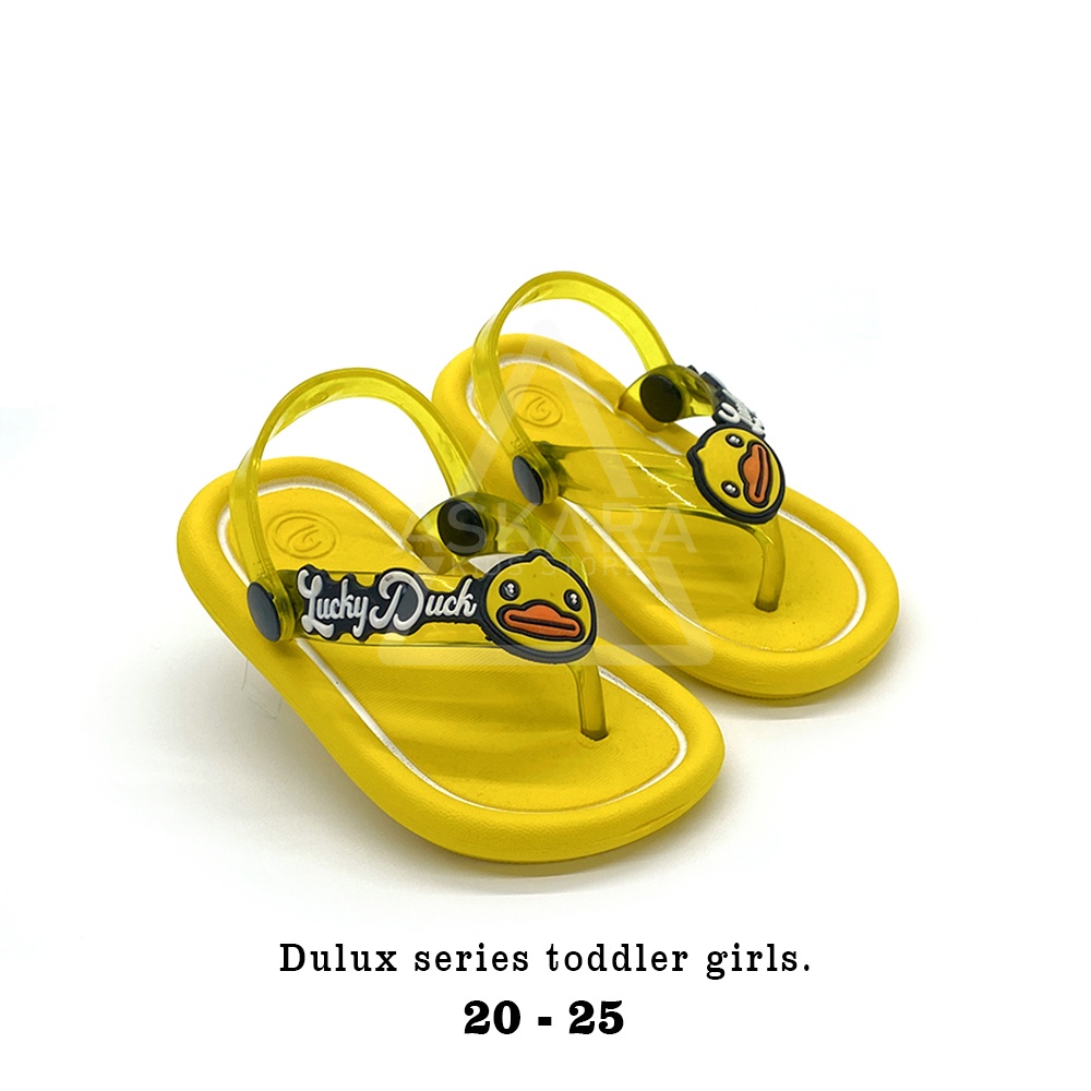 Askara Sandal Anak Jepit Tali Belakang Model Karakter Lucu Terbaru