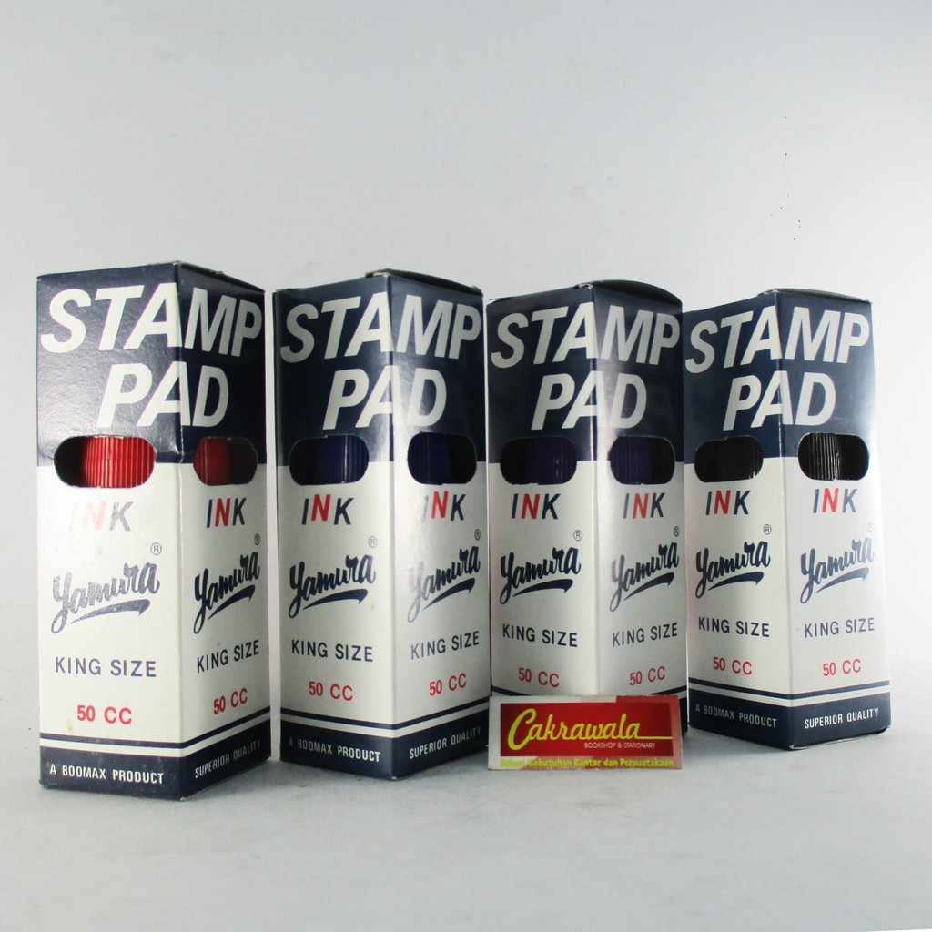 

YAMURA STAMP PAD INK KING SIZE/TINTA STEMPEL
