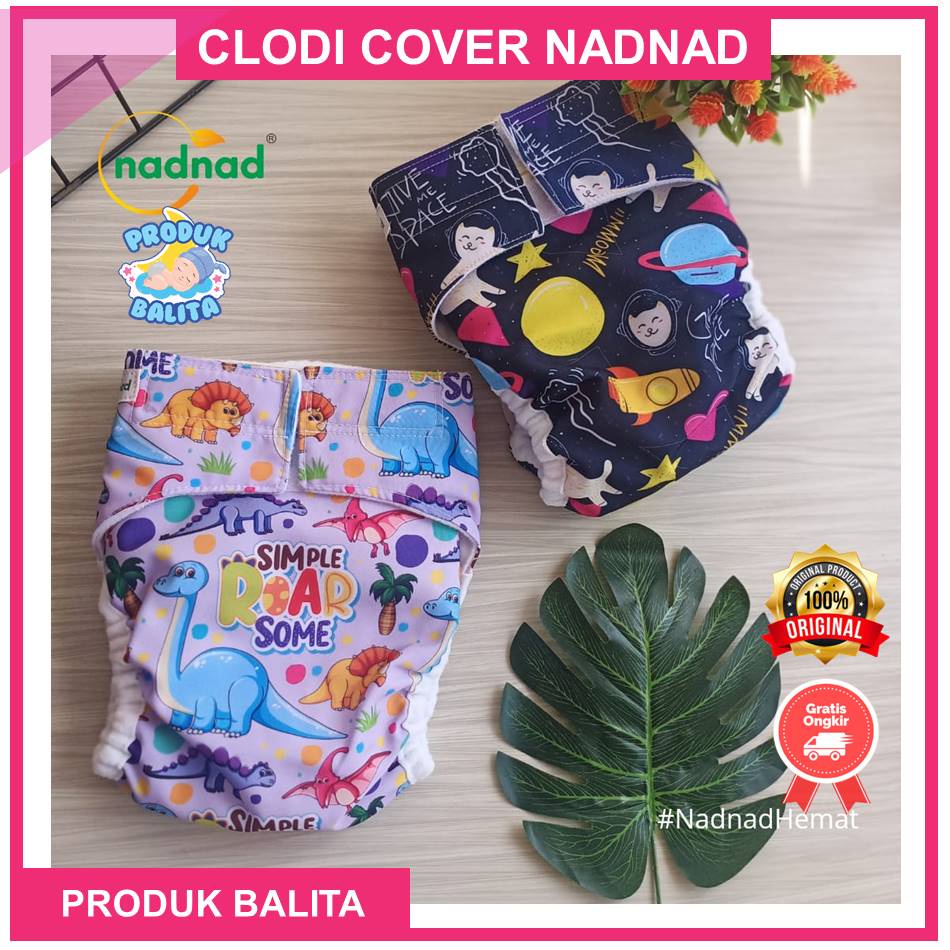 Clodi Bayi Cover Perekat Celana Nadnad New Desain Motif Eksklusif Motif Full Printing Kain Lebih Lembut Dan Tidak Luntur Kain Cuci Ulang Terlaris