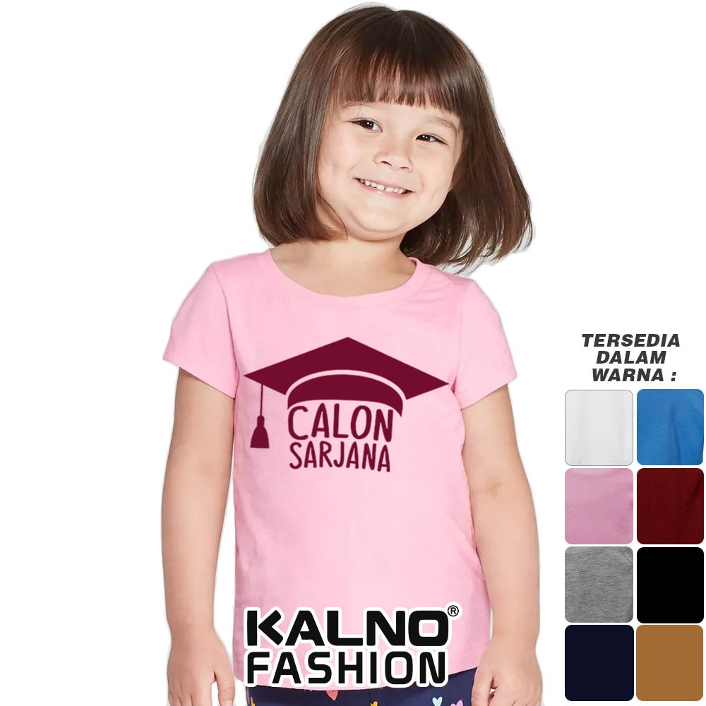 Baju Anak Pria/Wanita Print calon sarjana 309