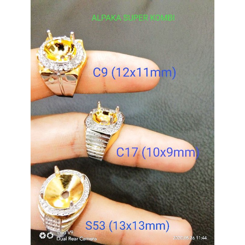 Ring Cincin Emban Alpaka Super Kombi Gold 5