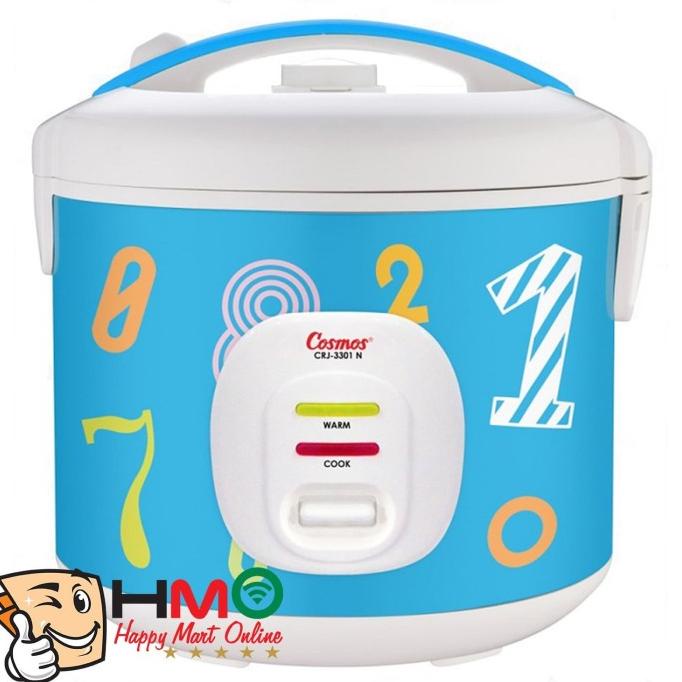 Rice Cooker Cosmos Magic Com Cosmos CRJ3301N / CRJ-3301N / CRJ 3301N Ori