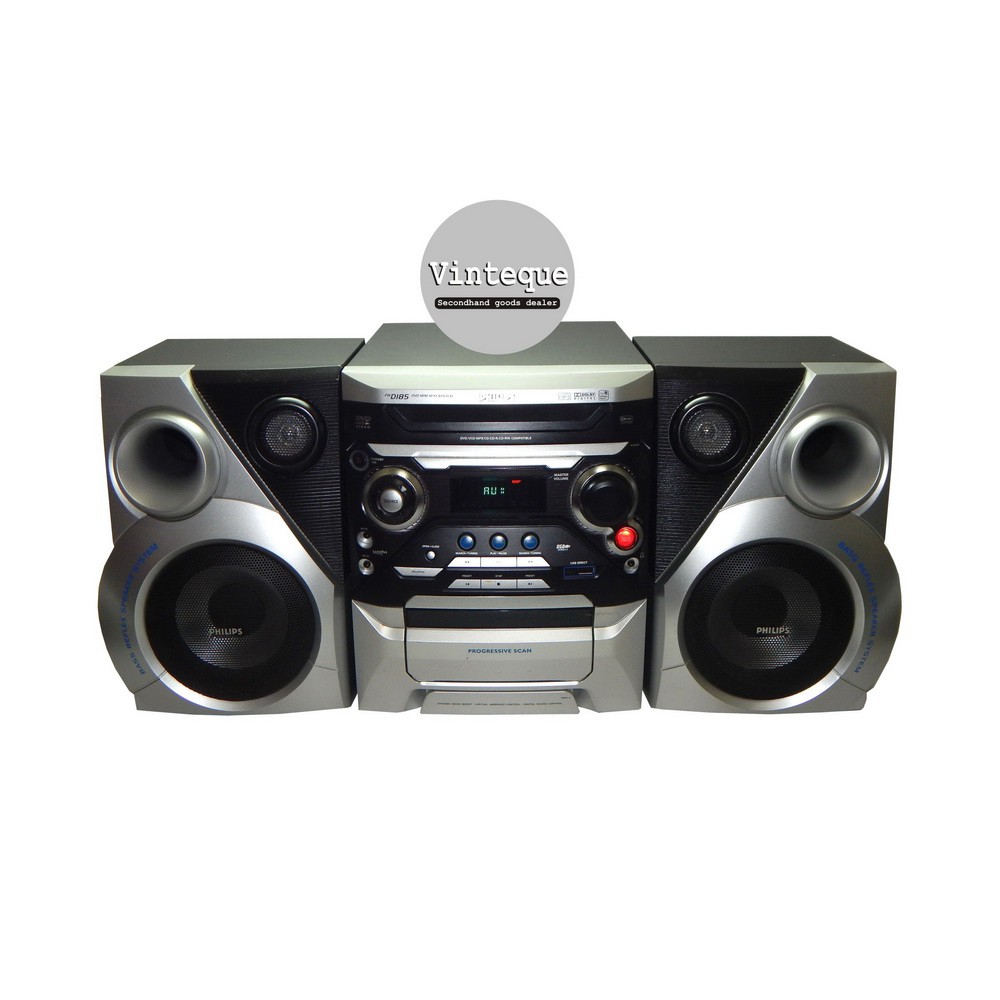 HIFI Compo PHILIPS DVD Mini HI FI System FW-D185 Original Holland