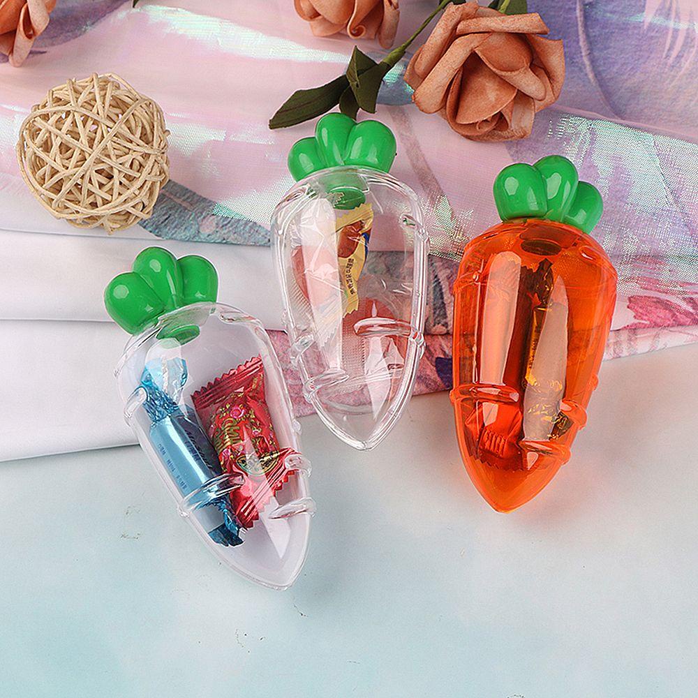 Wonder Carrot Peti Mati2020Wedding Sweet Souvenir Baby Shower Perlengkapan Pesta Hadiah Anak Tempat Penyimpanan Makanan