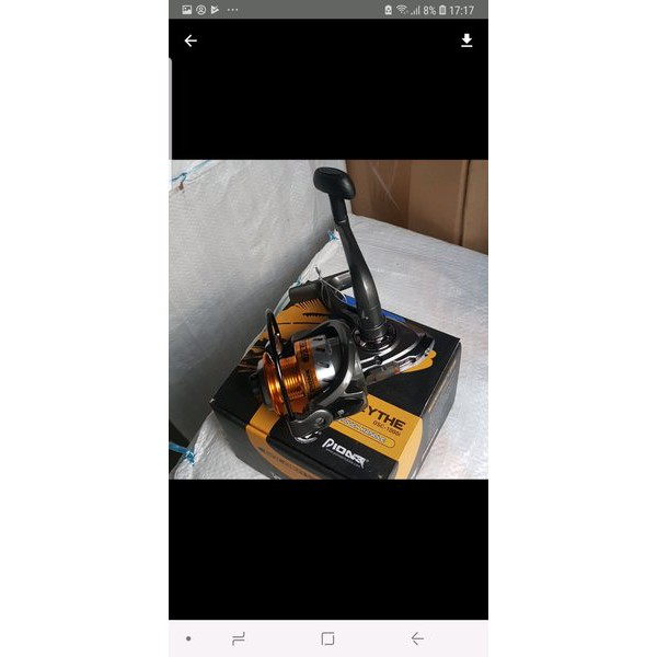 reel pioneer goldenscythe 1000