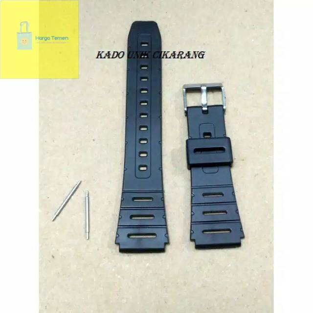 Tali Jam Tangan Casio Calculator CA53 CA-53 CA 53 Rubber Strap Tali Jam CASIO CALCULATOR