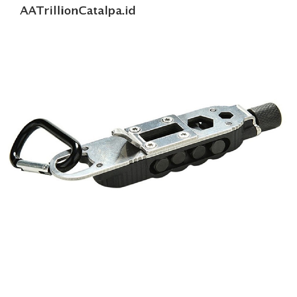 Aatrillioncatalpa Gantungan Kunci EDC Mini Multifungsi Untuk Outdoor