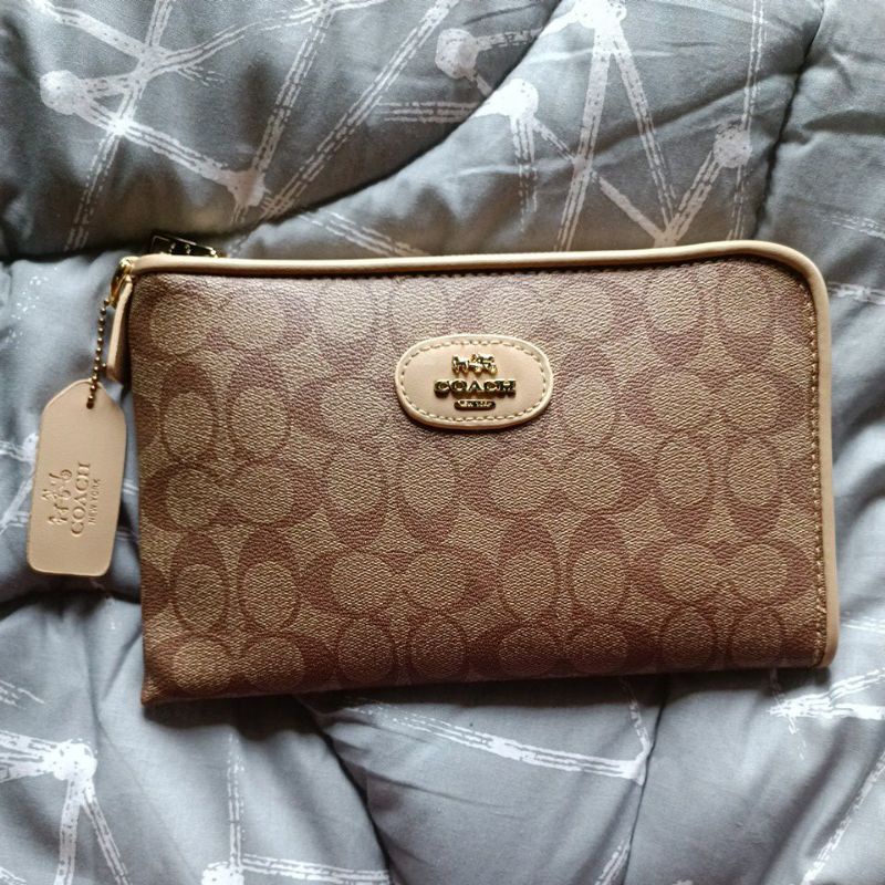 COACH CLUTCH COC BOX LENGKAP