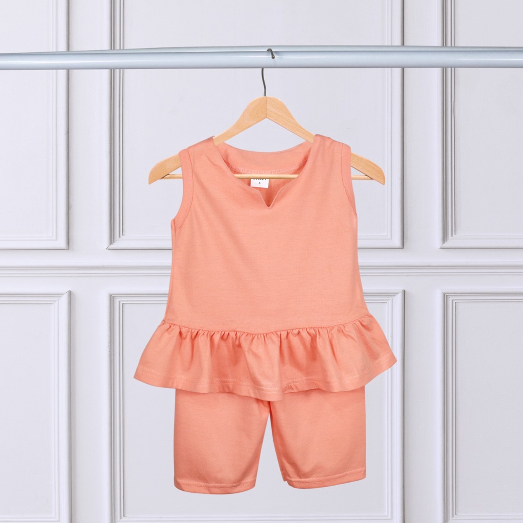 Owlet - setelan singlet anak perempuan/ set anak perempuan / setelan anak polos