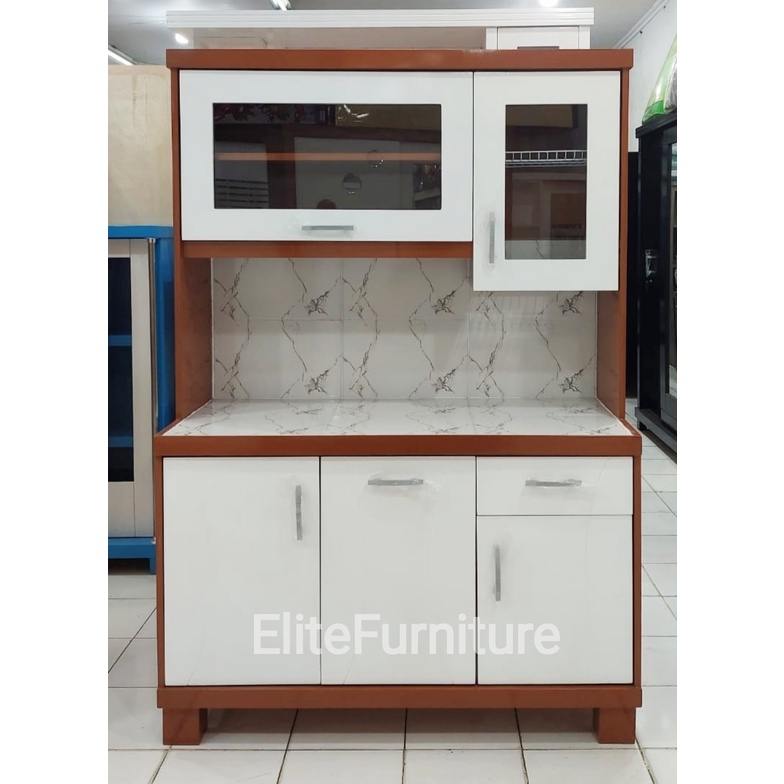 Lemari dapur sayur 3Pintu / Rak sayur 3Pintu kayu BLOCTEACK / Rak Dapur 3 Pintu Kayu / Lemari Rak Sa