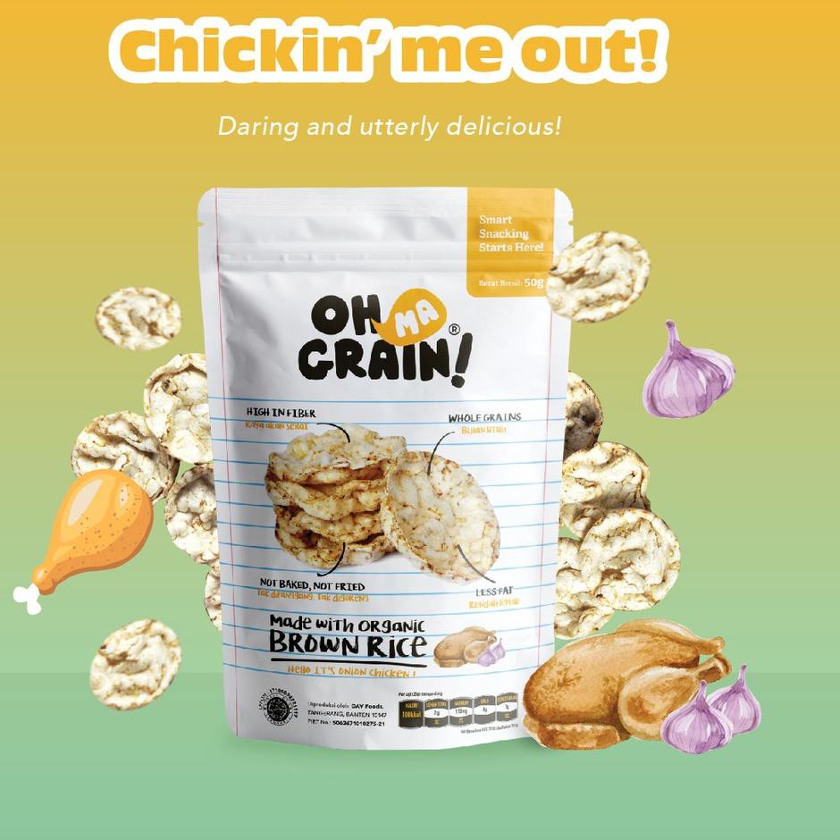 

Ecer / Grosir Oh Ma Grain! Paket Hemat 4 (Roasted Corn & Onion Chicken)