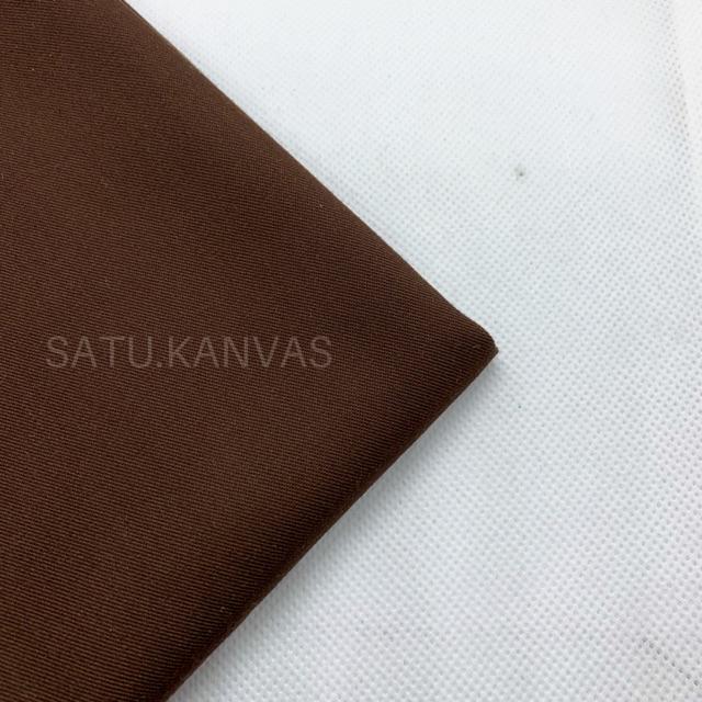 Kain AMERICAN DRILL SAVERO / bahan kain seragam-Coklat pramuka