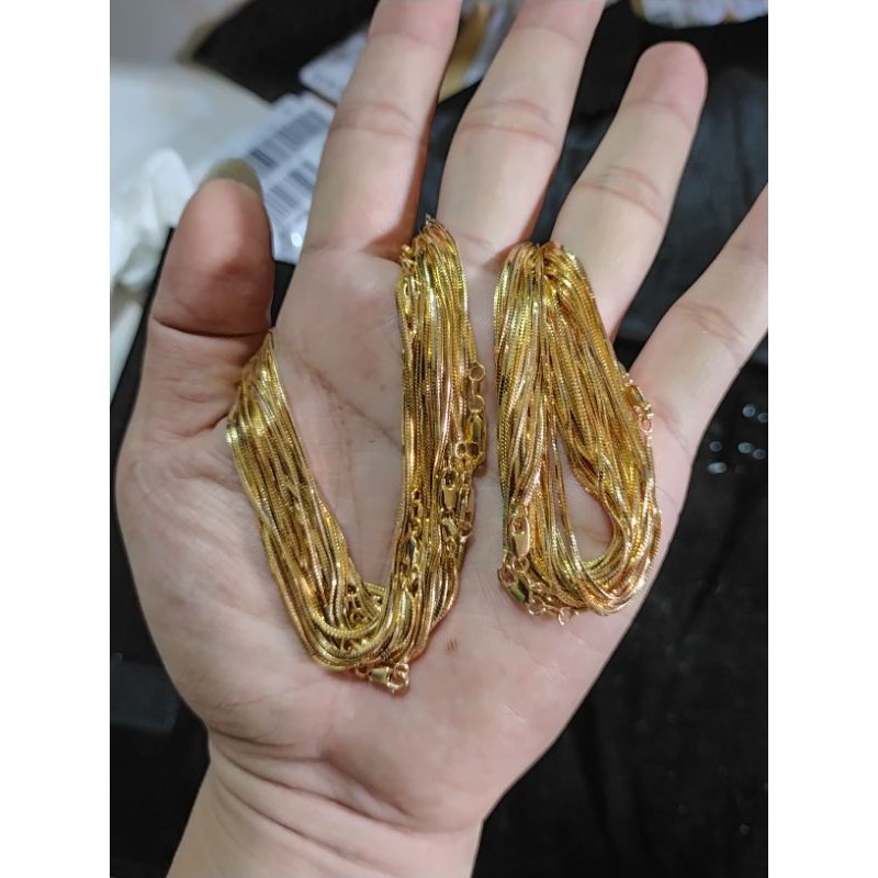 KALUNG PERAK  FLEXI ( PJ 45 CM ) KUALITAS IMPORT