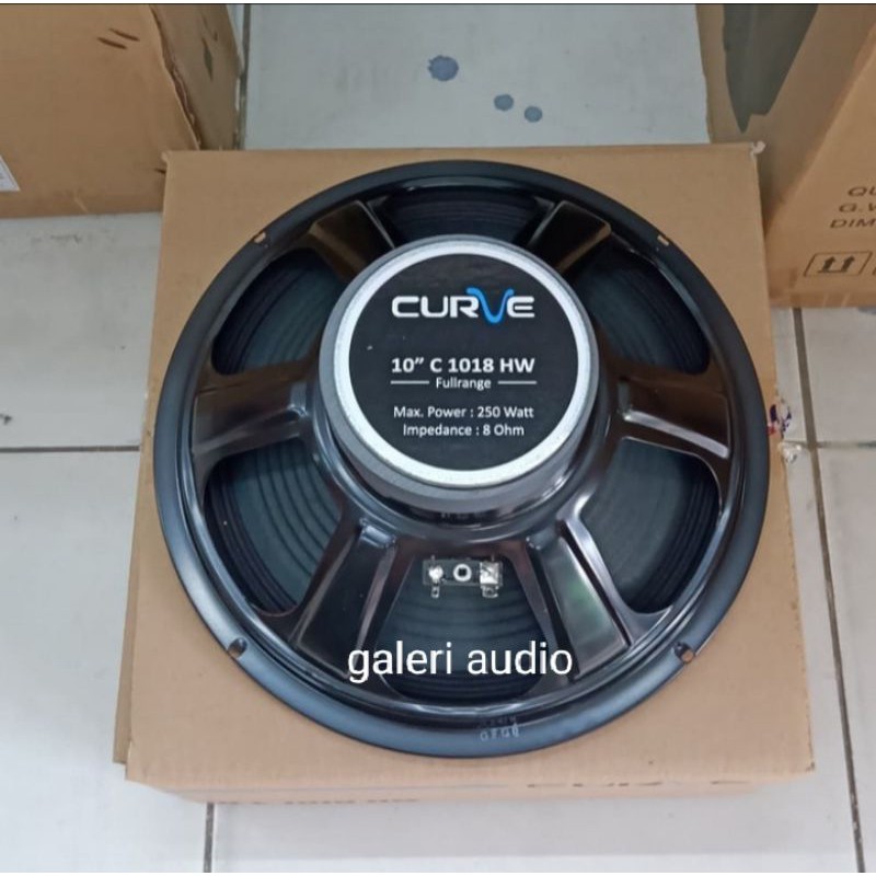 speaker Full range CURVE C1018HW FULL RANGE 10INCH