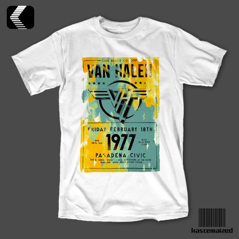 Kaos Band VAN HALEN - PASADENA POSTER