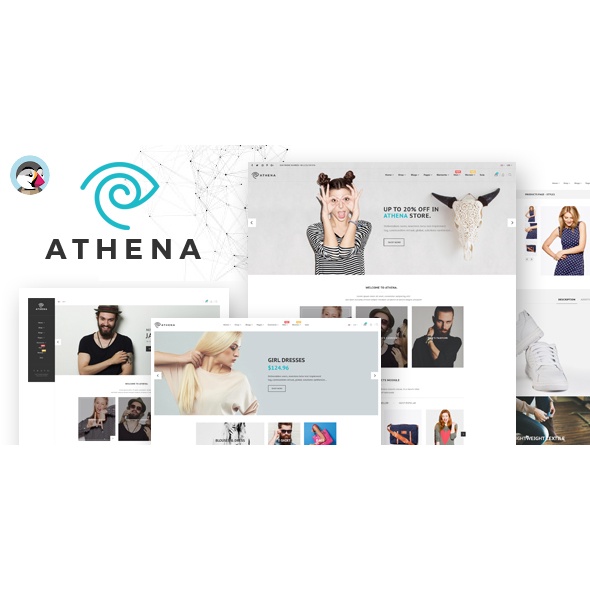 Jual Source Code Athena With 15 Homepages Responsive Prestashop 